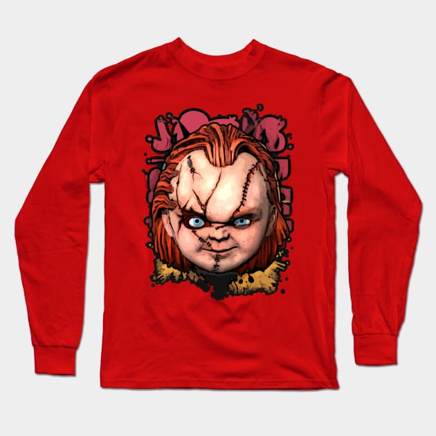 Chucky - Child's Play - Horror I Long Sleeve T-Shirt by MIST3R